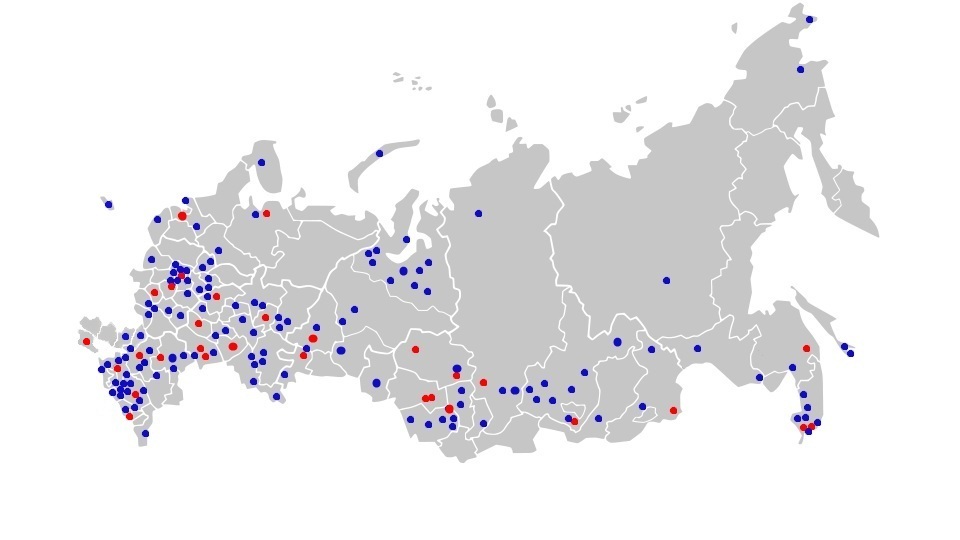 Map of Russia
