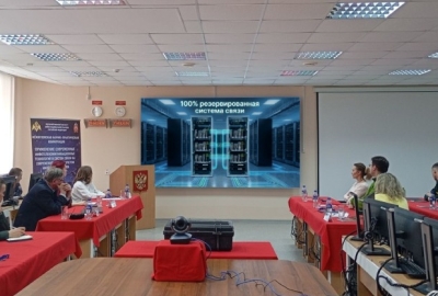 Инженеры 1РТК выступили на конференции «Развитие инфотелекоммуникационных технологий и систем связи на современном этапе с учетом импортозамещения», проходящей в Пермском военном институте войск национальной гвардии Российской Федерации.
