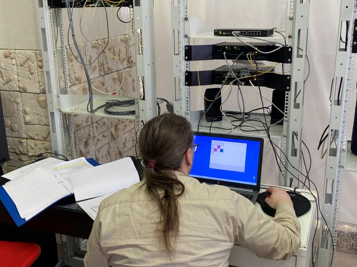 3 пункт связи в учебном классе 1РТК