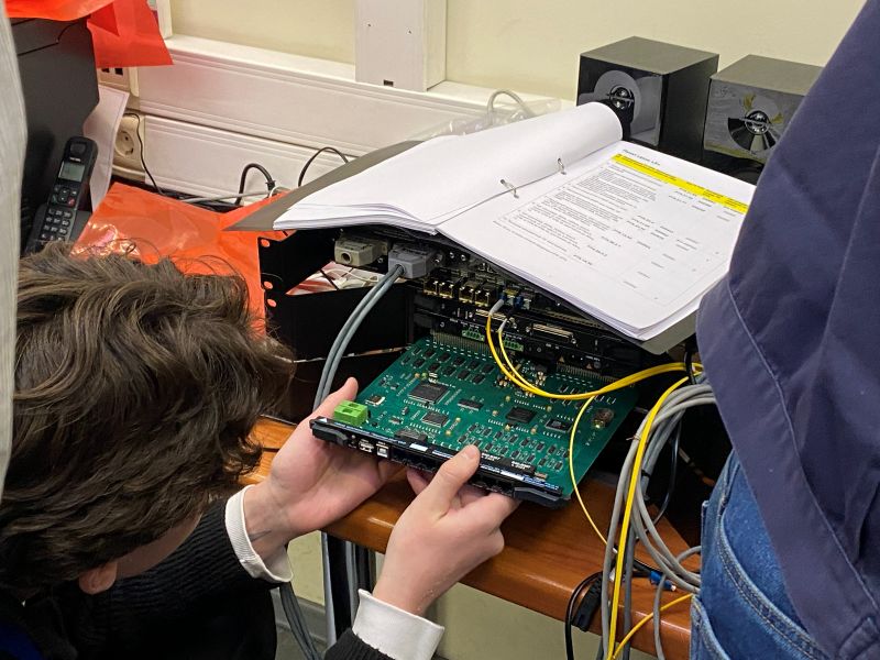 Практическое обучение инженеров связи