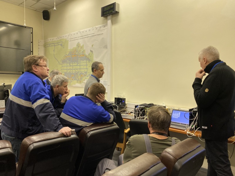 Обучение дежурных инженеров Шереметьевского центра ОВД